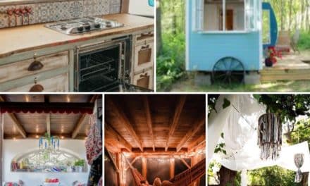 LIVING A BOHEMIAN LIFE IN A TINY HOUSE