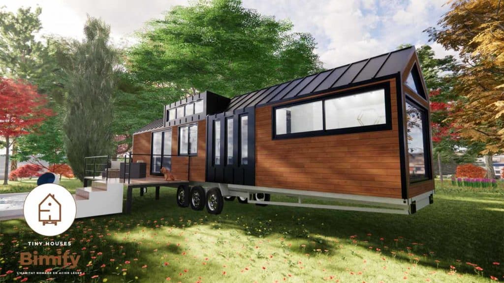 Tiny house luxe pour famille