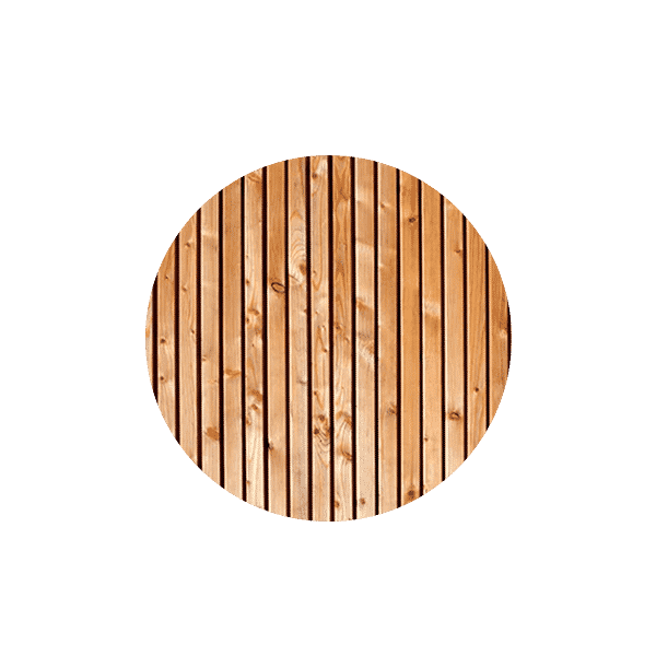 Sea pine clerestory cladding
